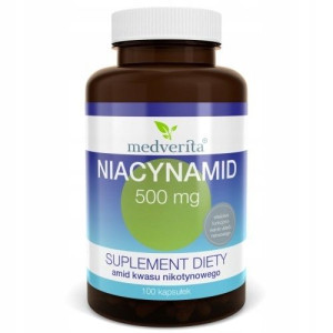 Medverita Niacynamid 500mg AMID KWASU NIKOTYNOWEGO
