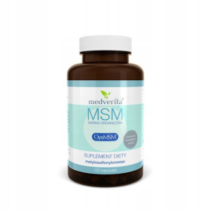 MSM Siarka organiczna OptiMSM Medverita 120k Stawy