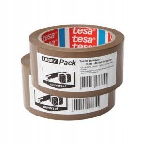 Taśma pakowa TESA 4263 48mm x 66m mocny kauczuk
