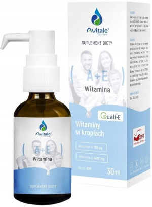 ALINESS Avitale Witamina A + E krople 30ml