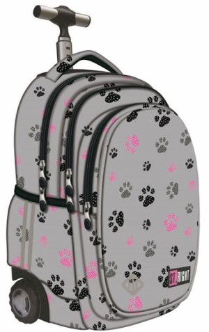 Plecak na kółkach STRIGHT TB-01 Paws