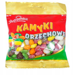 Jutrzenka KAMYKI ORZECHOWE 100G DRAŻE