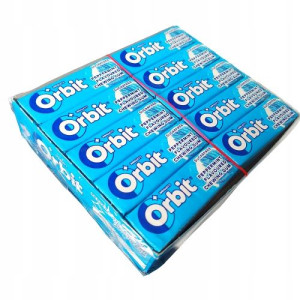 Guma Orbit Drażetki Peppermint Mocna Mięta 30szt