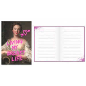 Notes a6  - masterpieces - living my breast life
