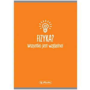 Zeszyt w kratkę a5 60 kartek - fizyka