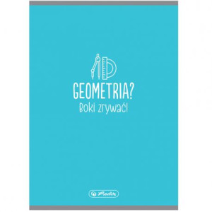 Zeszyt gładki a5 32 kartki - geometria