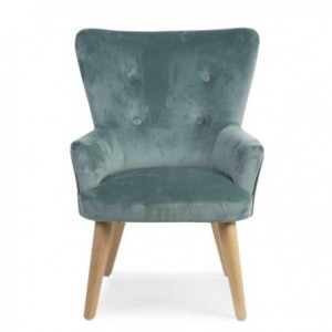 Childhome sofa pojedyncza velvet green