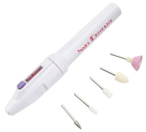 Elektryczna FREZARKA do PAZNOKCI + 5 Końcówek Manicure AG131F