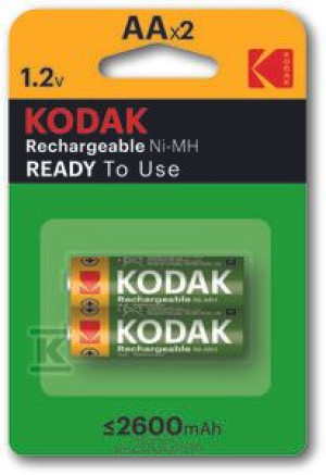Akumulator Kodak KAAHR-2 2600 mAh NiMH, szt.=bli (2szt.)