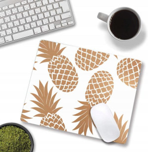 Podkładka 27x19 Ochronna Pod Myszkę ANANAS GOLD Wz
