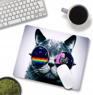 Podkładka Pod Myszkę Ochrona 27x19 KOTKI CAT WZORY