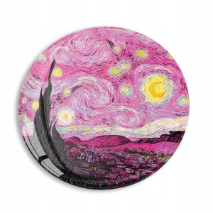 PRZYPINKA Do Plecaka Worka 44 Impresja Gogh Wzory