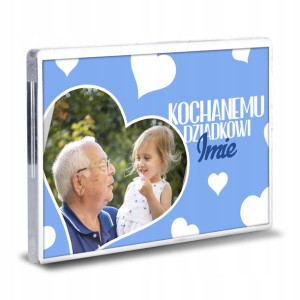 Ramka Magnes Dla Kochanego Dziadka Imię Top Wzory