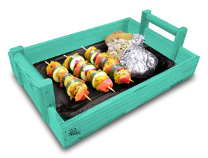 Drewniana Kuchenna Taca Prostokątna Z Uchwytami 40X28Cm Tacka TAC1 MR
