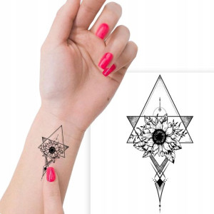 TATUAŻ Zmywalny Tymczasowy TATOO RÓŻNE WZORY MiX