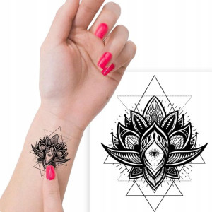 TATUAŻ Zmywalny Tymczasowy TATOO RÓŻNE WZORY MiX
