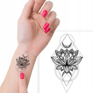 TATUAŻ Zmywalny Tymczasowy TATOO RÓŻNE WZORY MiX