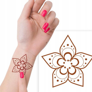 TATUAŻ Zmywalny Tymczasowy TATOO Wiele WZORÓW MiX