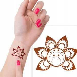 TATUAŻ Zmywalny Tymczasowy TATOO Wiele WZORÓW MiX