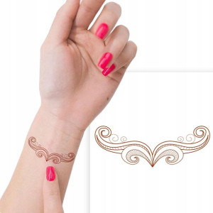 TATUAŻ Zmywalny Tymczasowy TATOO Wiele WZORÓW MiX