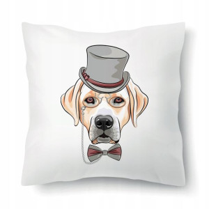 Poduszka Biała Prezent Dla Psiary GOLDEN RETRIEVER