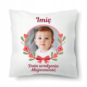 Poduszka Dla Dziecka Twoje Zdjęcie Imię Różne Wz