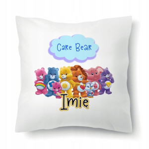 Poduszka Na Prezent Biała CARE BEARS Twoje Imię