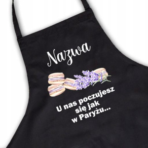 Fartuch dla Cukiernika Do CUKIERNI TWOJE IMIĘ Wz