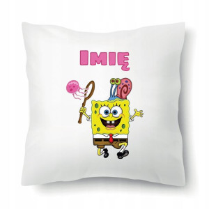 Poduszka Na Prezent SPONGEBOB Twoje Imię Wzory