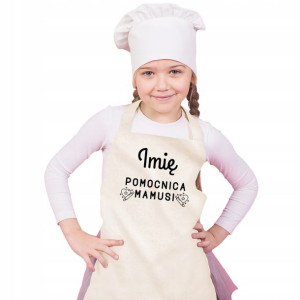 Fartuszek Kuchenny Dla Dzieci POMOCNICA IMIĘ Wzory