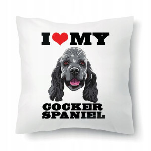 Poduszka Prezent Dla Psiary COCKER SPANIEL Wzory