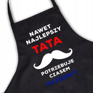 Fartuszek Na Dzień Ojca Dla Taty TWOJE IMIĘ Wzory