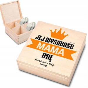 Herbaciarka JEJ WYSOKOŚĆ MAMA IMIĘ 4 Przegrody Wz