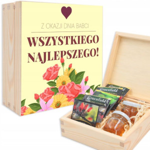 Herbaciarka Na Prezent Z OKAZJI DNIA BABCI Wzory