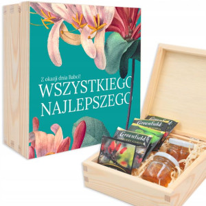 Herbaciarka Na Prezent Z Okazji DNIA BABCI Wzory