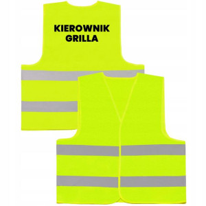 Kamizelka ODBLASKOWA Rozm L KIEROWNIK GRILLA 01