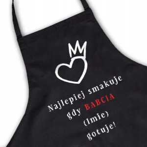 Personalizowany Fartuszek na DZIEŃ BABCI Wzory