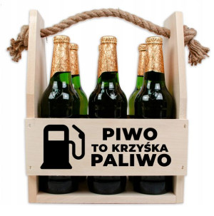 Skrzynka Nosidło na Alkohol Personalizowana WZORY