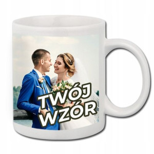 Kubek Biały FOTO z TWOIM NADRUKIEM ZDJĘCIE PREZENT