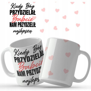 Kubek Biały Na Dzień Babci Dla Najlepszej Babci Wz