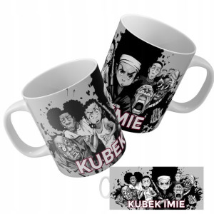 Kubek Biały Na Prezent BOONDOCKS TWOJE IMIĘ Wzory