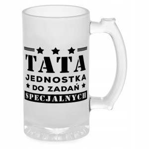 Kufel do Piwa prezent na DZIEŃ OJCA Twoje Imię