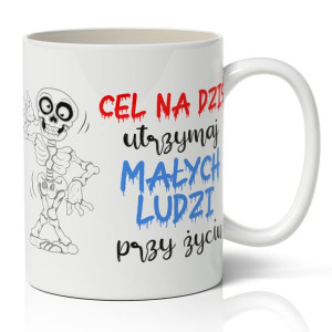 Kubek Biały Na Prezent Na Dzień Nauczyciela Wzory