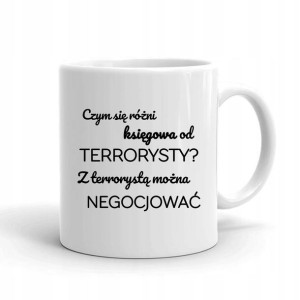 Kubek BIAŁY nadruk na prezent DLA KSIĘGOWEJ 01