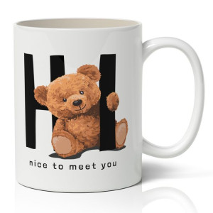 Kubek BIAŁY nadruk Na Prezent MISIE TEDDY WZORY