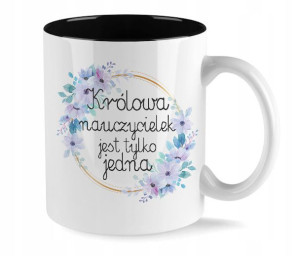 Kubek Czarny Na Prezent Na Dzień Nauczyciela Wz