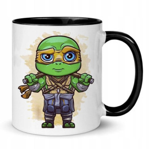 Kubek Czarny Na Prezent NINJA TURTLES Różne Wzory