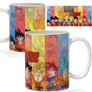 Kubek na Prezent dla Fana DRAGON BALL IMIĘ Wzory