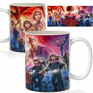 Kubek Prezent dla Fana STRANGER THINGS IMIĘ Wzory