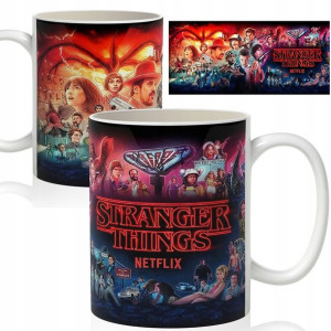 Kubek Prezent dla Fana STRANGER THINGS IMIĘ Wzory